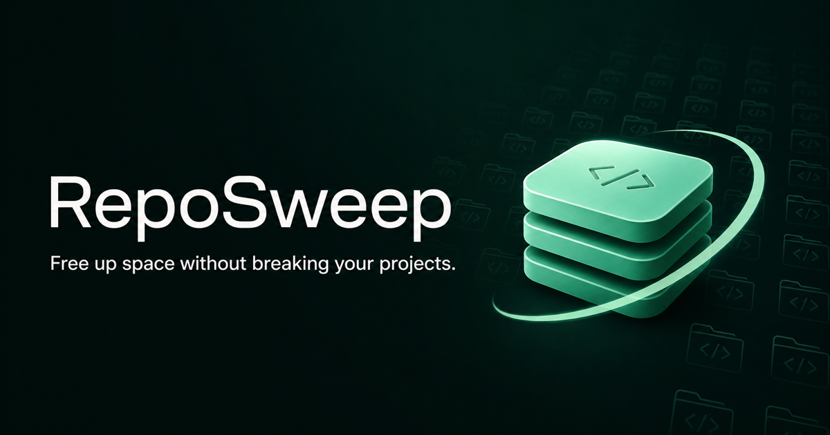 RepoSweep screenshot